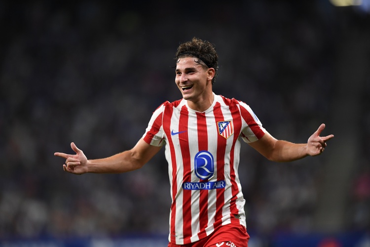 马竞训练首发阵容：冈萨雷斯在列，小蜘蛛+格列兹曼锋线搭档